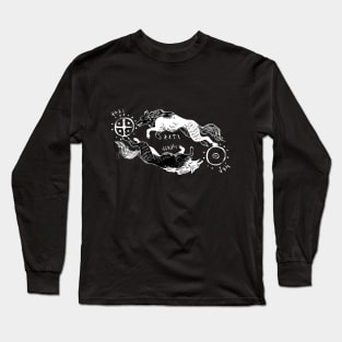 Hati and Skoll (Black) Long Sleeve T-Shirt